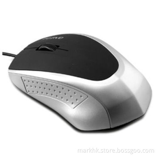 3D Optical Mouse in Black/White, with 135cm Cable Length and 800DPI Resolution